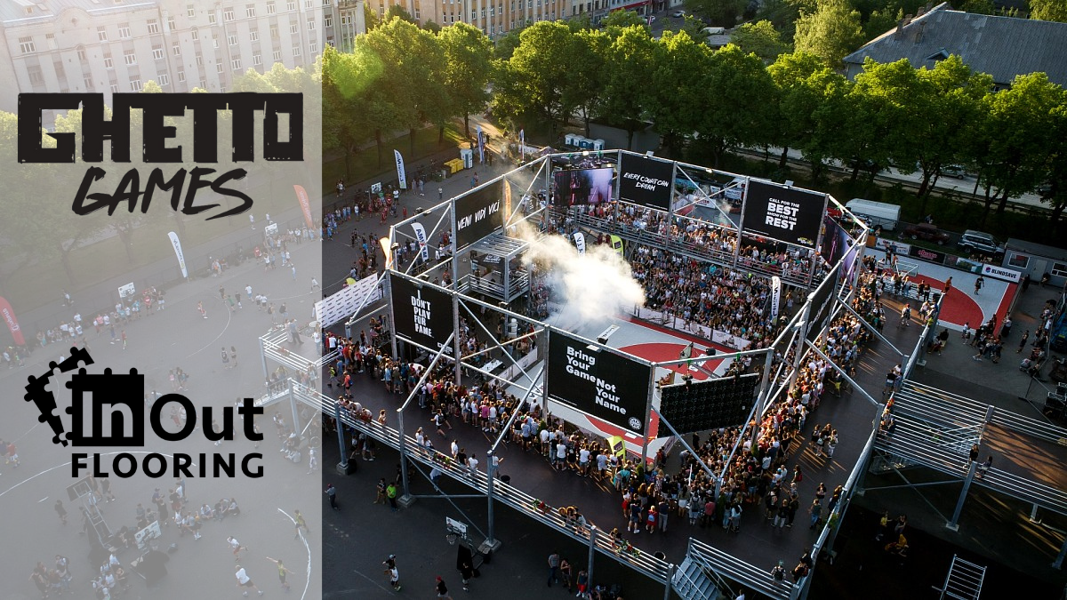 InOutflooring Collaborates with Ghetto Games for Unforgettable 3x3 Basketball and Dance Battles